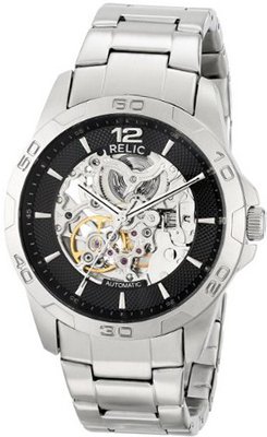 Relic ZR12013 Analog Display Analog Quartz Silver