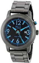 Relic ZR12075 Black Stainless Steel Bracelet