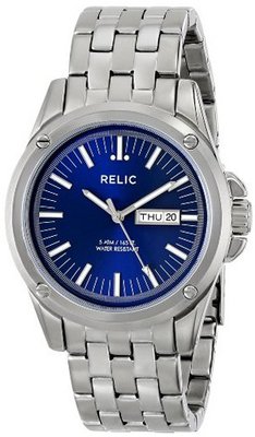 Relic ZR12080 Analog Display Analog Quartz Silver