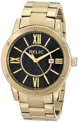 Relic ZR12083 Analog Display Analog Quartz Gold