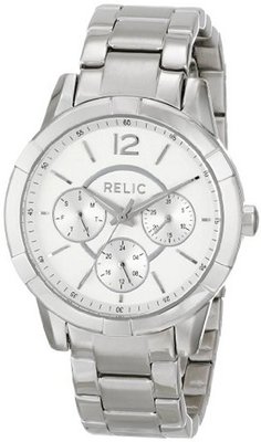 Relic ZR15696 Analog Display Analog Quartz Silver