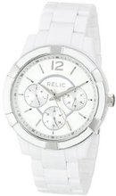 Relic ZR15699 Analog Display Analog Quartz White