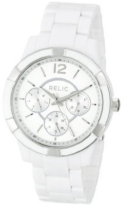 Relic ZR15699 Analog Display Analog Quartz White