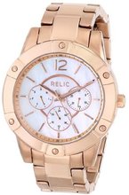 Relic ZR15717 Analog Display Analog Quartz Rose Gold
