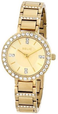 Relic ZR34216 Analog Display Analog Quartz Gold