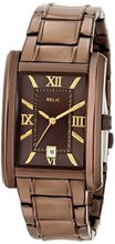 Relic ZR77242 Analog Display Analog Quartz Brown
