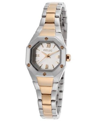 Silver Dial Two Tone stainless Steel