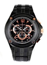 uRenato Watches Renato Cougar RXBR-A Swiss Chronograph Black Dial 1000ft Diver 