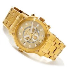Renato Big Calibre Robusta 50CY-CH Swiss Chronograph Gold-Tone 50mm Dial Bracelet