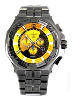 Renato Big Mostro 55MOG-Y Swiss Chronograph Sunray Yellow Dial Divers Bracelet