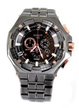 Renato Big Mostro 55MOGR-A Swiss Chronograph Black Dial Divers Bracelet