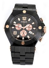 Renato Wilde Beast 50WBR-AMR Swiss Chronograph Large 50mm Black Dial Stainless Steel