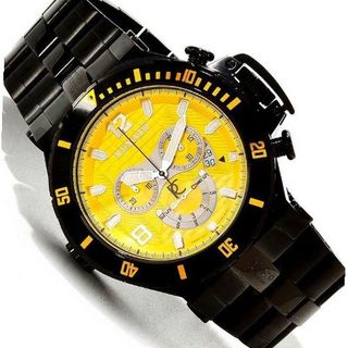 Renato Wilde Beast WDVB-Y Swiss Chronograph Yellow Dial Black Stainless Steel 3300ft Diver