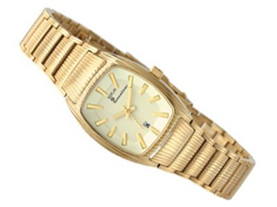 Replay RN3601BH Analog Quartz with Date Indicator and Yellow Metal Bracelet