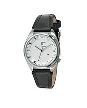 Royal White Dial Black/Brown Leather