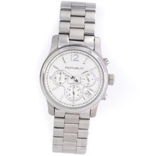 Republic Stainless Steel Chronograph