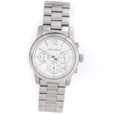 Republic Stainless Steel Chronograph