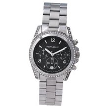 Republic Stainless Steel Glitz Chronograph