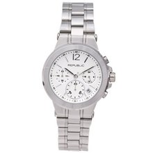 Republic Stainless Steel Runway Chronograph