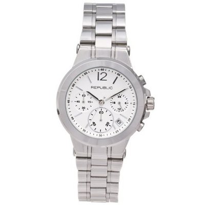 Republic Stainless Steel Runway Chronograph