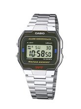 Casio A163WA-1QGF Collection Classic Steel