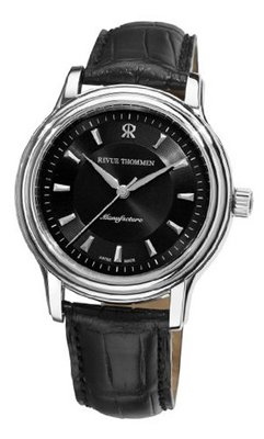 Revue Thommen 12200.2534 Classic Black Leather Strap Automatic