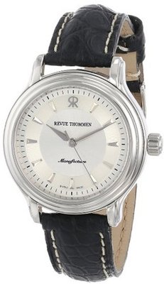 Revue Thommen 12500.2538 Classic Black Leather Strap