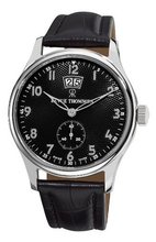 Revue Thommen 16060.2537 Air speed Black Leather Strap Big Date
