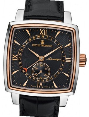 Revue Thommen Traditional Line Carré cambré Date Pointer