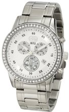 Rhino by Marc Ecko E8M053MV Stone on Metal Three-Eye Chronograph