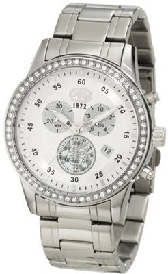 Rhino by Marc Ecko E8M053MV Stone on Metal Three-Eye Chronograph