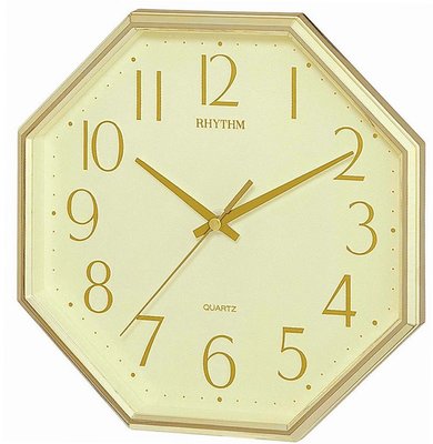 RHYTHM Plastic Wall CMG840BR18