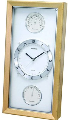 RHYTHM Wooden Pendulum CMG980NR07