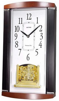 RHYTHM Wooden Pendulum CMH738NR06