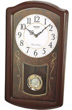 RHYTHM Wooden Pendulum CMJ321NR06