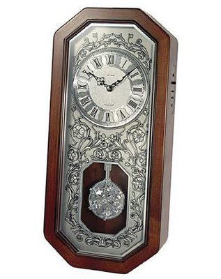 RHYTHM Wooden Pendulum CMJ421NR06