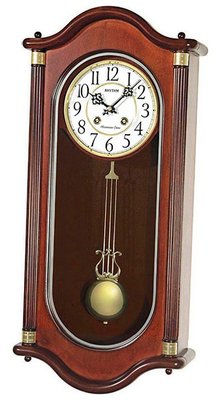 RHYTHM Wooden Pendulum CMJ445CR06