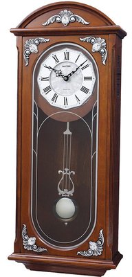 RHYTHM Wooden Pendulum CMJ449NR06