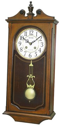 RHYTHM Wooden Pendulum CMJ456BR06