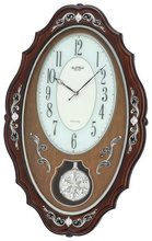 RHYTHM Wooden Pendulum CMJ462CR06