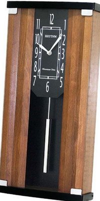 RHYTHM Wooden Pendulum CMJ477NR06