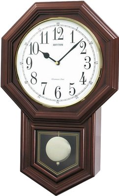 RHYTHM Wooden Pendulum CMJ501FR06