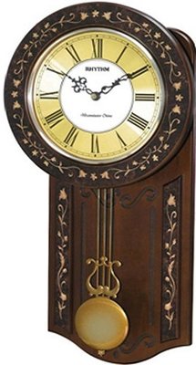 RHYTHM Wooden Pendulum CMJ507NR06