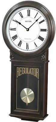 RHYTHM Wooden Pendulum CMJ511NR06