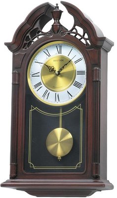 RHYTHM Wooden Pendulum CMJ526NR06