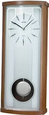 RHYTHM Wooden Pendulum CMP519NR06