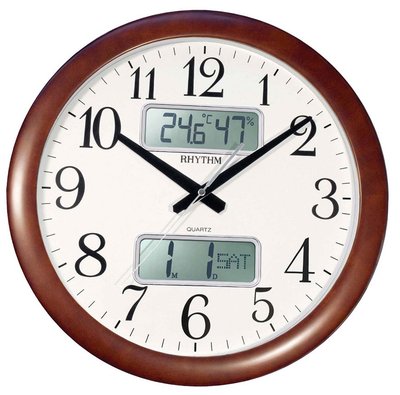 RHYTHM Wooden Standard Wall CFG901NR06