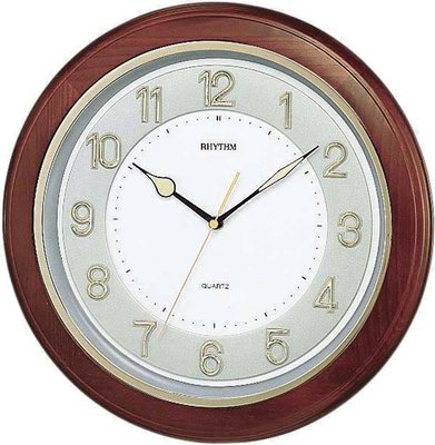 RHYTHM Wooden Standard Wall CMG266BR06