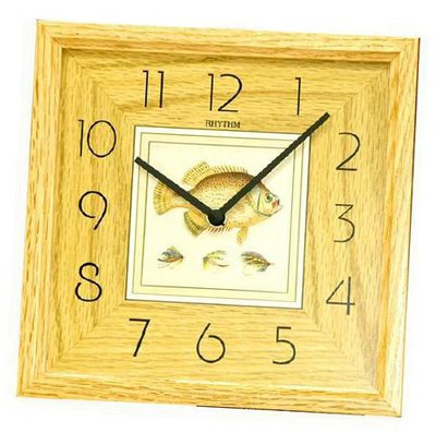 RHYTHM Wooden Standard Wall CMG275NR37