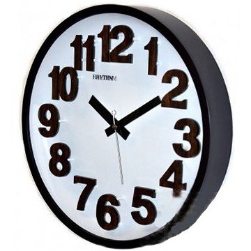 RHYTHM Wooden Standard Wall CMG480NR06